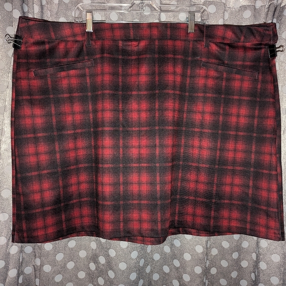 Maurices Plaid Skirt 4x - Picture 3 of 9
